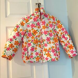 ERL Colorful Floral Kids Puffer Jacket